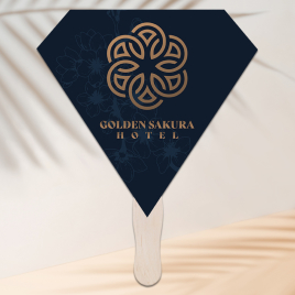 Gem Diamond Hand Fans