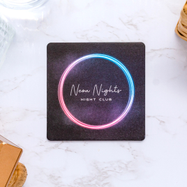 Custom Pulpboard Coasters - 3.5" Square