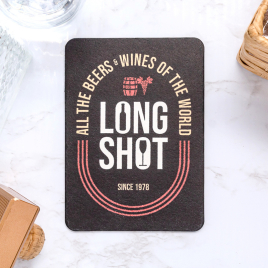 Custom Pulpboard Coasters - 3 7/8" x 5 3/8" Rectangle