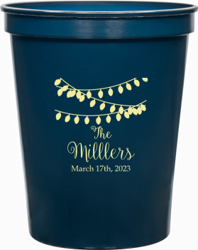 Personalized I&rsquo;ll Drink To That Wedding Stadium Cups