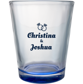 Customized I Said Yas Engagement Clear Shot Glasses