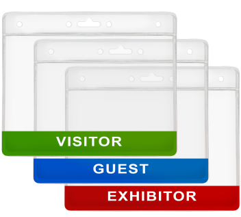Pre-Printed Badge Holders