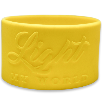 1.5 Inch Embossed Wristbands