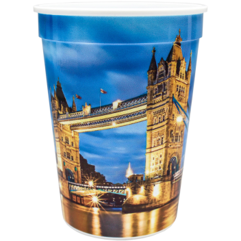 12oz Full Color Wrap Stadium Cups