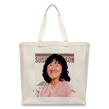 13" x 5" x 13" Cotton Canvas Tote Bags