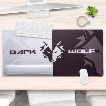 14.5 x 31.5 Inch Custom Gaming Mouse Pads With Foam Wrist Pad