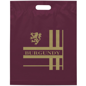 15 x 19 Inch Recyclable Die Cut Handle Plastic Bags