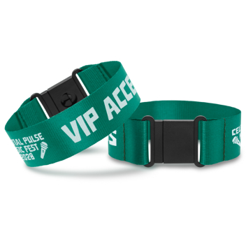 Custom Custom Breakaway Polyester Wristbands