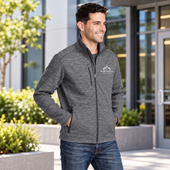 Port Authority Digi Stripe Fleece Jacket.
