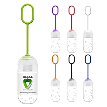 1 Oz. Hand Sanitizer With Silicone Loop