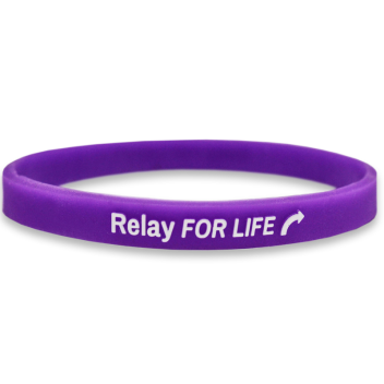 1/4 Inch Embossed Printed Wristbands