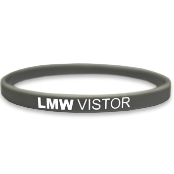 1/4 Inch Printed Wristbands