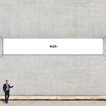 Custom 4' X 25' Banners