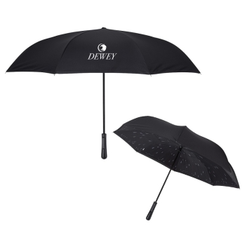 48 Inch Arc Rain Drops Inversion Umbrellas
