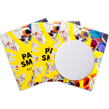 Custom 4" Round x 1 Button Packs