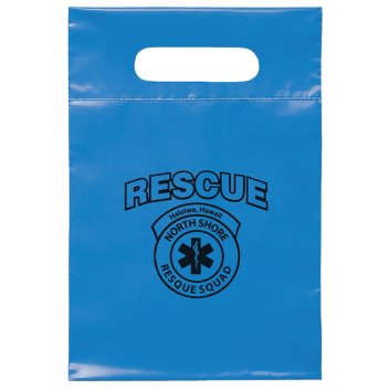 7 x 10.5 Inch Die Cut Handle Plastic Bags