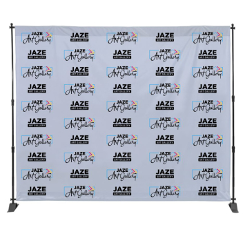 8ft X 10ft Step & Repeat Fabric Banner