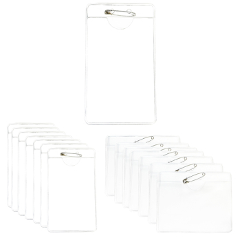 Badge Holder with Pin
