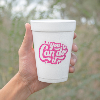 Custom 14 Oz. Foam Cups