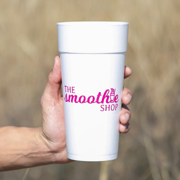 Custom 24 Oz. Foam Cups