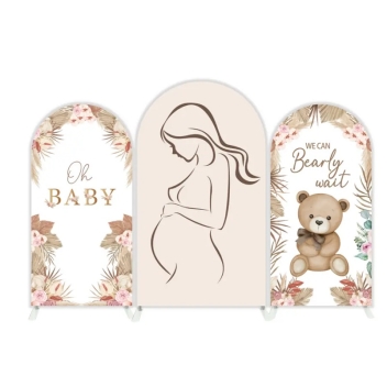 Custom Arch Cover Photo Backdrop Full Set