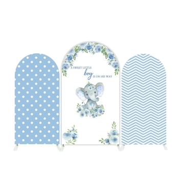 Custom Arch Cover Photo Backdrop Full Set