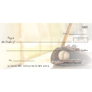 Custom Baseball Big Checks
