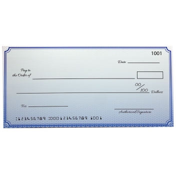 Custom Economy Giant Checks 30 x 60 Inch