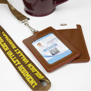Custom Lanyards with PU Card Holders