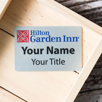 Custom Printed 2" x 3" Rectangle Name Badges