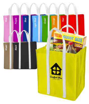 Custom Two Tone Tote Bags