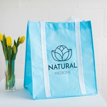 Custom Two Tone Tote Bags