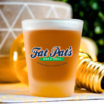 Customized Frosted Shot Glass- 1.75 oz.