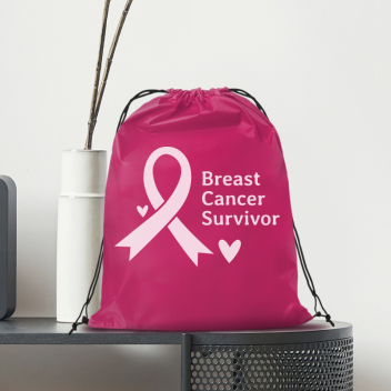 Drawstring Nylon Tote Bag