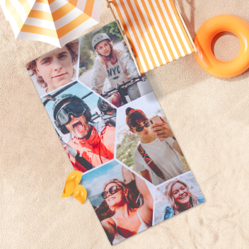 Full Color Economy Beach Towel - 30 x 60 Inch