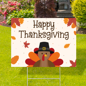 Happy Thanksgiving Yard Signs