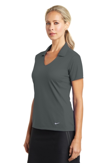 Nike Women's Dri-FIT Vertical Mesh Polo.