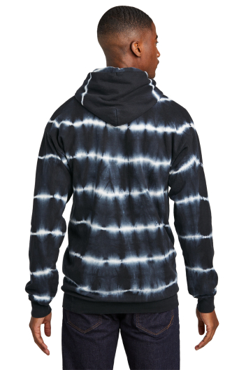 Port & Company Allover Stripe Tie-Dye Fleece