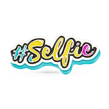 Selfie Stock Lapel Pins