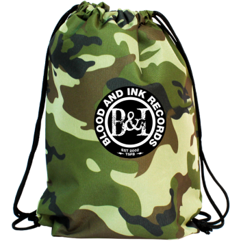 Simply Camo Drawstring Tote Bags