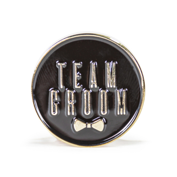 Team Groom Stock Lapel Pins