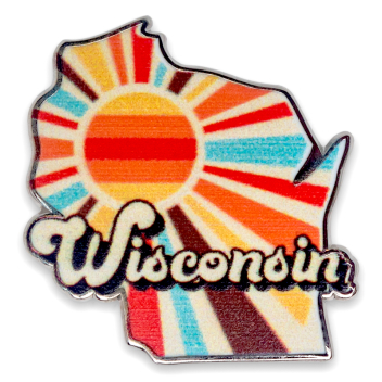 Wisconsin Stock Lapel Pins