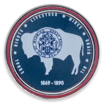 Wyoming Stock Lapel Pins