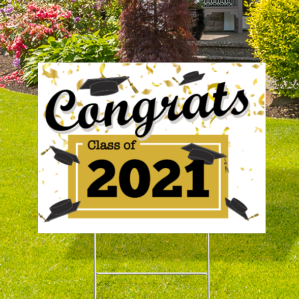 Congrats Class Of 2021 Yard Signs