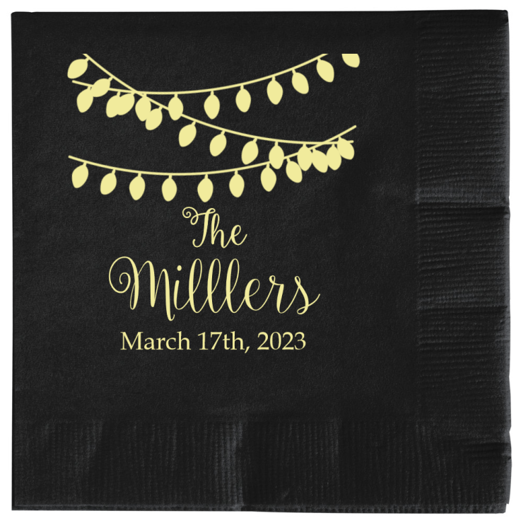 Personalized I&rsquo;ll Drink To That Wedding Premium Napkins