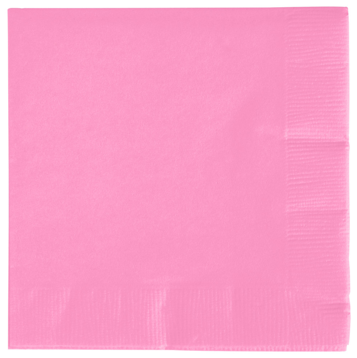 Candy Pink - Beverage Napkins