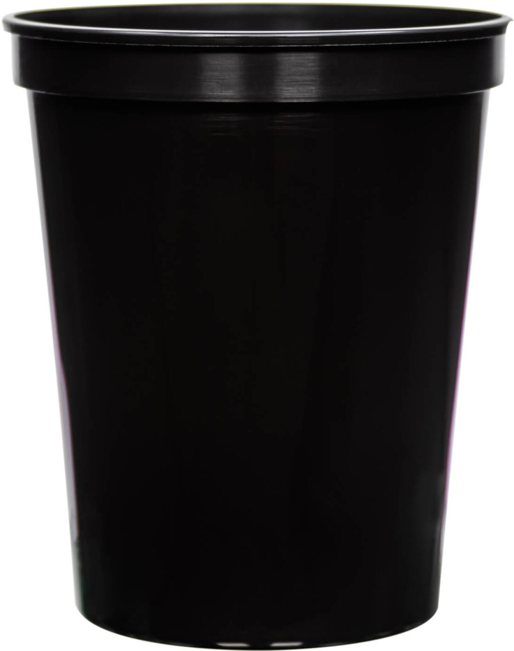 Black - Plastic Cups