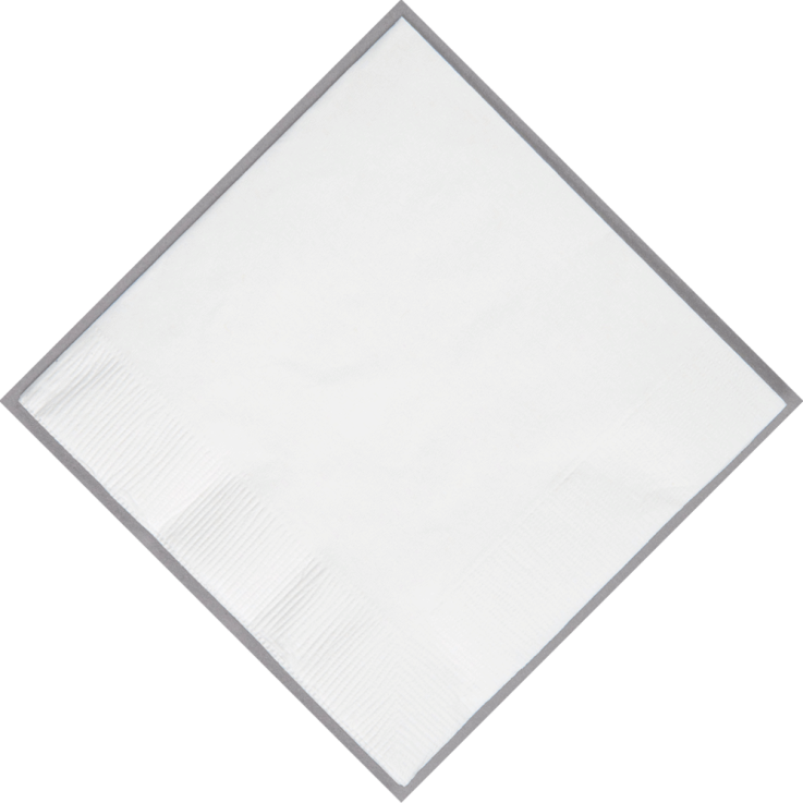 White - Custom Napkins