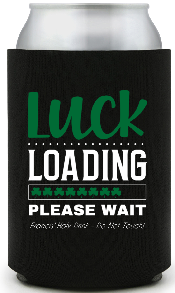 Luck Loading St. Patrick’s Full Color Can Coolers