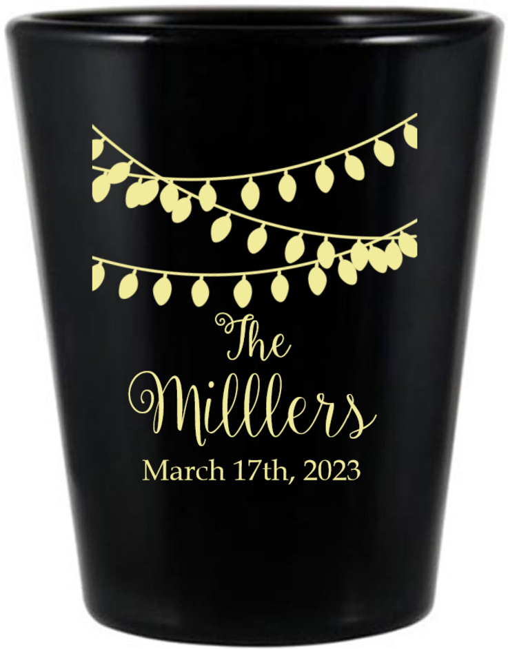 Personalized I’ll Drink To That Wedding Black Shot Glasses